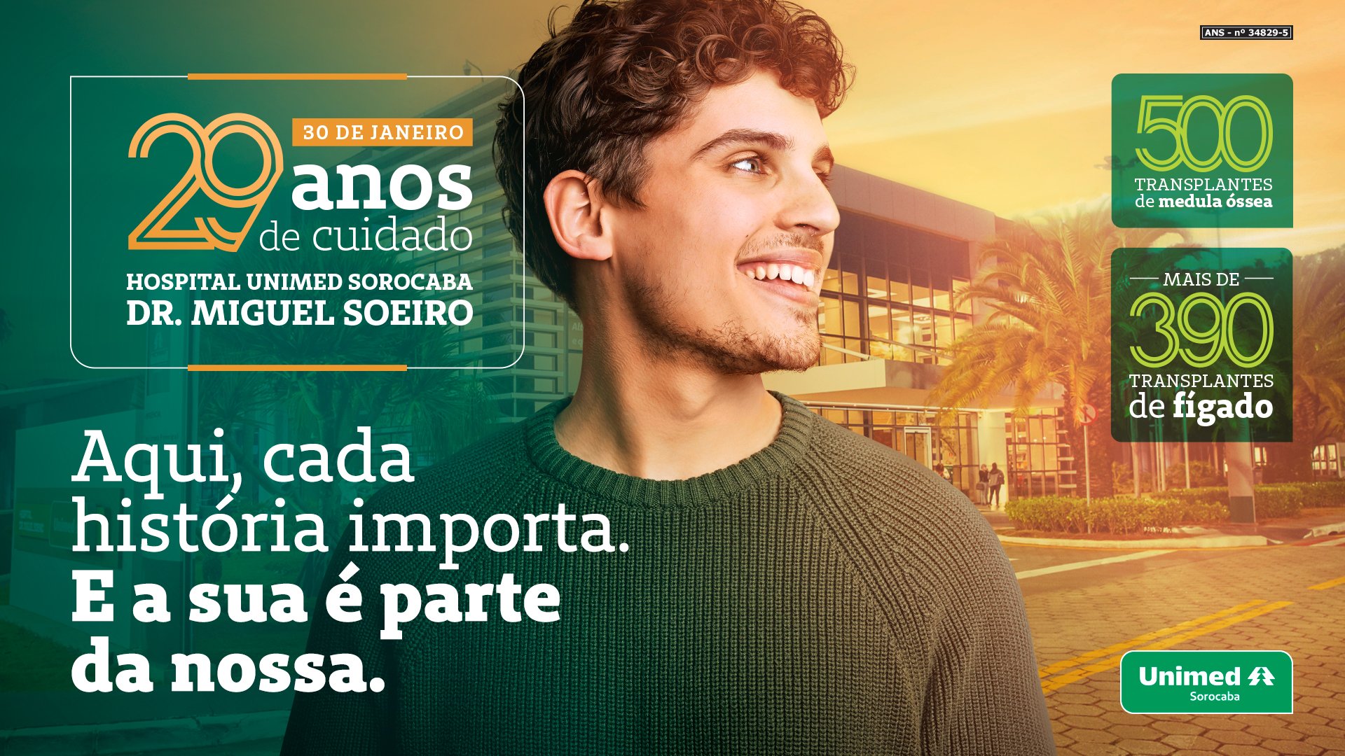 Aqui, cada história importa. 